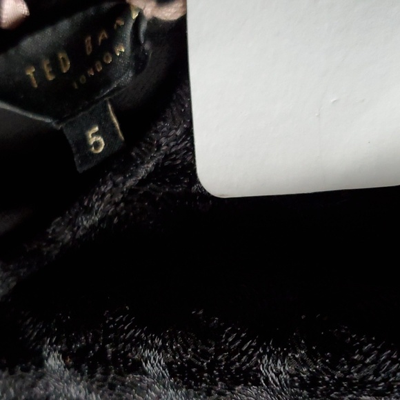 Ted Baker Black Lunaah Queen Bee Blouse - Picture 8 of 8